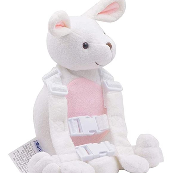 Berhapy 2 in 1 Heavenly Rabbit Toddler Safety Harness Backpack NWOT - Picture 2 of 6